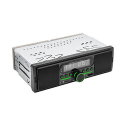 1DIN autorádio Bluetooth/USB/USB-C/AUX, s vestavěnými reproduktory
