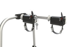 Nosič 3 kol na tažné zařízení Hakr Trip 2 TOP CARE Elektro + adaptér