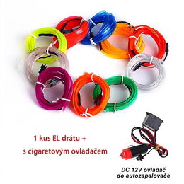 LED podsvětlení vnitřní ambientní bílé, 12V, 5m