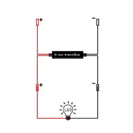Rezistor pro žárovku 12V/10W, 10 ohm, na motocykly