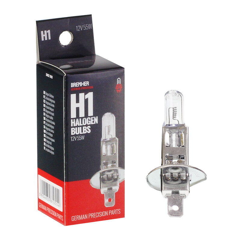 Autožárovka Bremher H1 12V 55W P14.5S - homologace E4