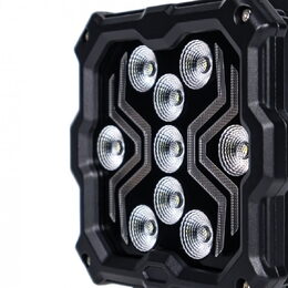 LED pracovní světlo 9LED 120x110x32mm 12/24V 18W 1700lm ECE R10 IP67 X-SPIDER 2