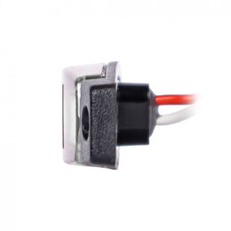 LED poziční světlo bílé 96x20x16mm 6LED 12/24V ECE R10 R148