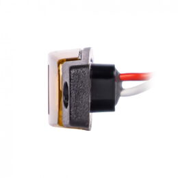 LED poziční světlo oranžové 96x20x16mm 6LED 12/24V ECE R10 R148