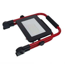 LED světlo na baterie, 12/230V, 20W, nabíječka + stojan