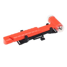 Bezpečnostní kladívko s držákem + nůž 17cm