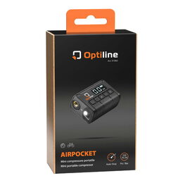 Digitální kapesní mini kompresor Optiline AKU, LED, USB-C