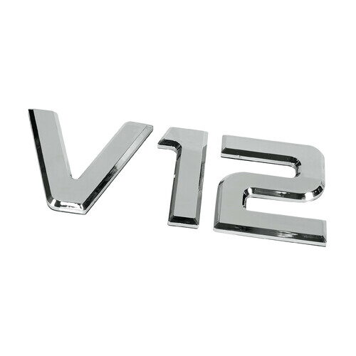 3D car logo V12 LAMPA, nalepovací