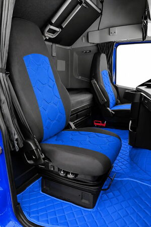 Autopotahy na míru MAN TGS/TGX, od r. 2007-2020, STYLE modré
