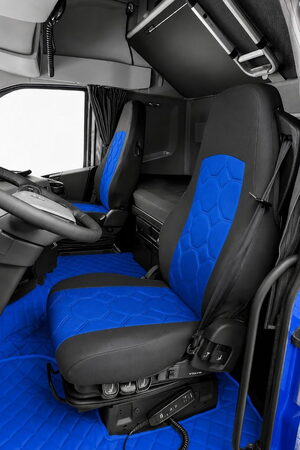 Autopotahy na míru MAN TGS/TGX, od r. 2007-2020, STYLE modré