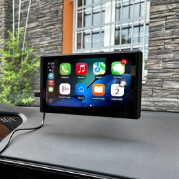 Monitor 7" s Apple CarPlay, Android auto, Bluetooth, micro SD, kamerový vstup, magnetický