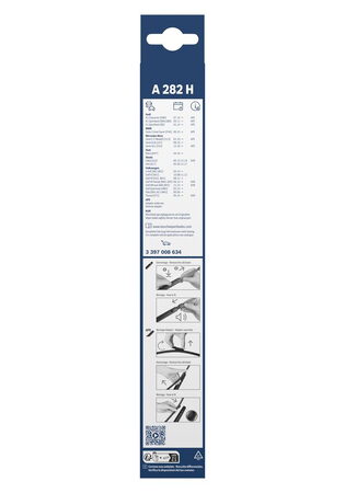 Zadní stěrač AUDI A1 Sportback [GBA] r.v. 2018->, BOSCH 28cm