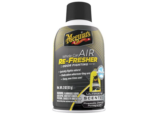 Meguiar's čistič klimatizace + pohlcovač pachů + osvěžovač vzduchu, vůně Ultimate