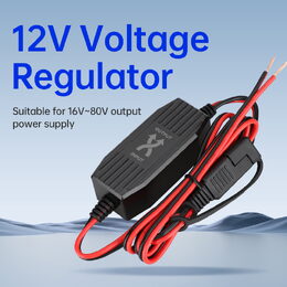 Měnič napětí 16-80V/13V, 6,5A s pojistkou