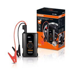 OSRAM Startovací zdroj (JumpStarter) s kompresorem 12000mAh / 300A / 1250A, 12V