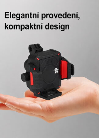 Univerzální držák telefonu + kameru, antivibrační na kolo, motocykl