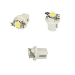 Mini LED B8,5 bílá/3SMD