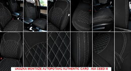 Autopotahy HYUNDAI i 20 III, od r. 2020, AUTHENTIC CARO bílé