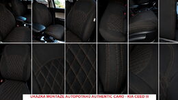 Autopotahy HYUNDAI i 20 III, od r. 2020, AUTHENTIC CARO hnědé