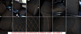Autopotahy HYUNDAI i 20 III, od r. 2020, AUTHENTIC CARO oranžové