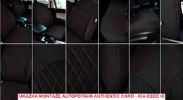 Autopotahy HYUNDAI i 20 III, od r. 2020, AUTHENTIC CARO vínové