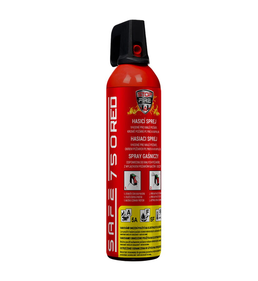 Hasicí sprej STOP FIRE Safe RED 750 ml