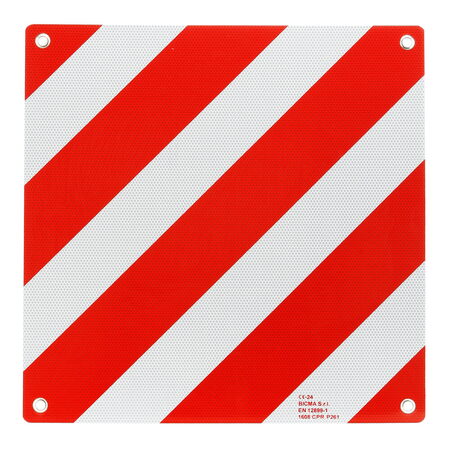Reflexní cedule - nadměrný náklad 50x50cm Homologace