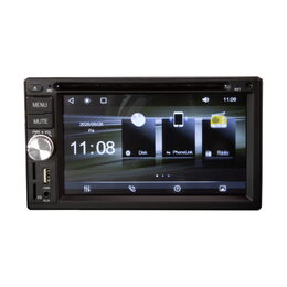 2DIN autorádio s 6,2" LCD / DVD / USB / Bluetooth / CarPlay / AndroidAuto / Mirrorlink