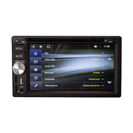 2DIN autorádio s 6,2" LCD / DVD / USB / Bluetooth / CarPlay / AndroidAuto / Mirrorlink