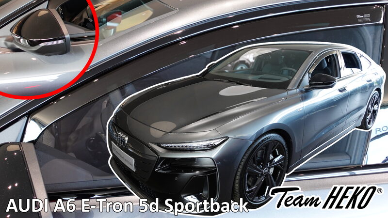 Ofuky oken - Audi A6 E-Tron 5D r.v. 2024->, přední (zrcátko)