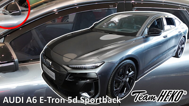 Ofuky oken - Audi A6 E-Tron Sportback 5D r.v. 2024-> (+zadní) - zrcátko