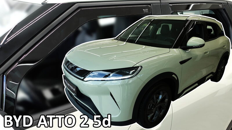 Ofuky oken - BYD Atto 2 5D r.v. 2024-> (+zadní)