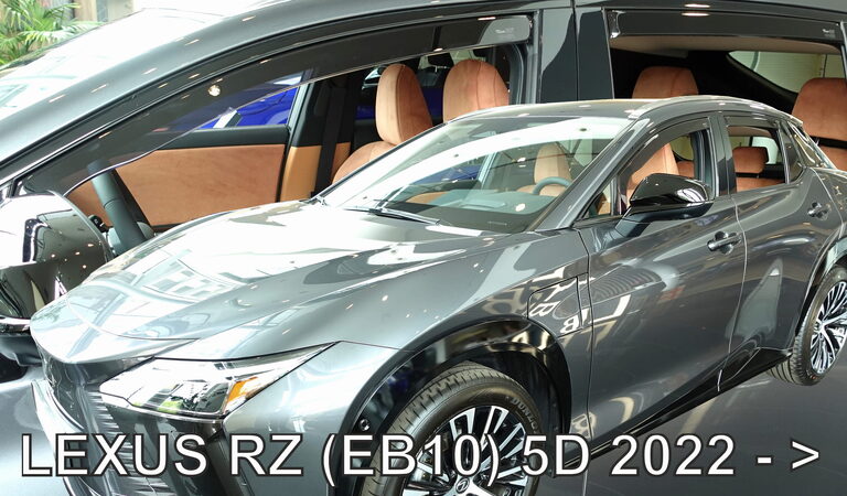 Ofuky oken - Lexus RZ EB10 5D r.v. 2022-> (+zadní)