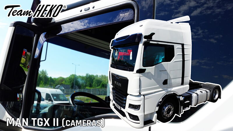 Ofuky oken - MAN TGX/TGL/TGM/TGS r.v. 2020-> OPK, přední, kamera