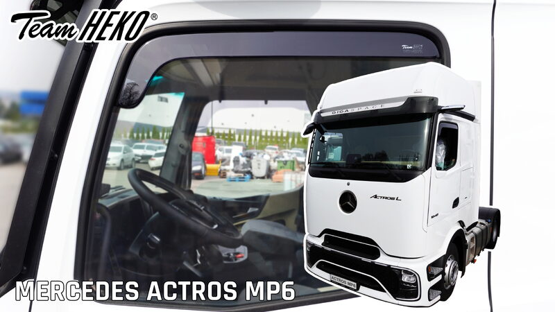 Ofuky oken - Mercedes Actros MP6 r.v. 2025->, přední (OPK)