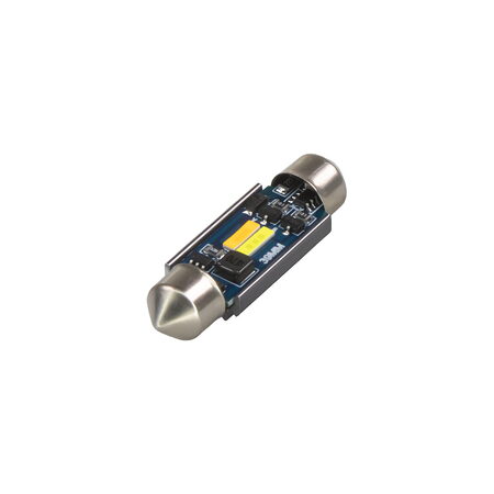 LED sufit (39mm) bílá, 12V, 2LED/CSP1860 CAN-Bus, bílá+teplá bílá