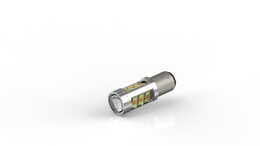 LED BAY15d bílá/oranžová, 12V, 33LED/2835SMD, Switchback