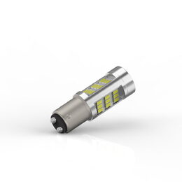 LED BAY15d bílá, 12V, 33LED/2835SMD