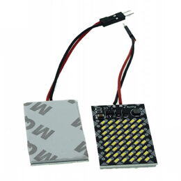 2x LED panel 43x29mm 10-24V, 48LED/3014SMD