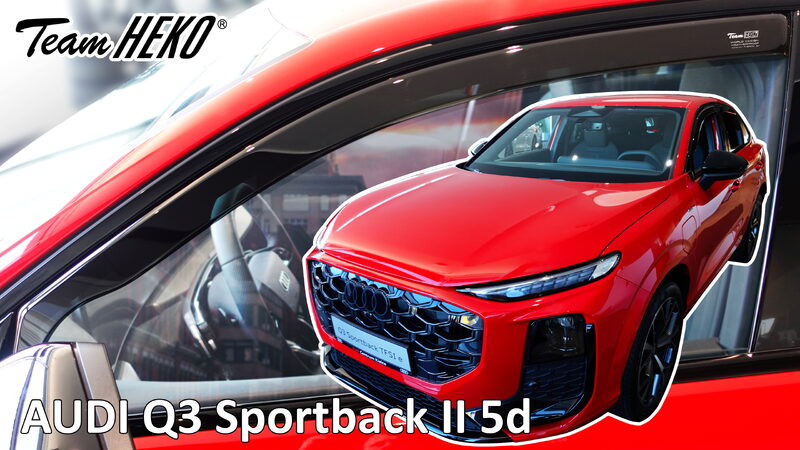 Ofuky oken - Audi Q3 5D Sportback r.v. 2025->, přední