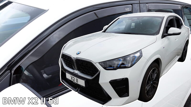 Ofuky oken - BMW X2(U10) 5D r.v. 2023-> (+zadní)