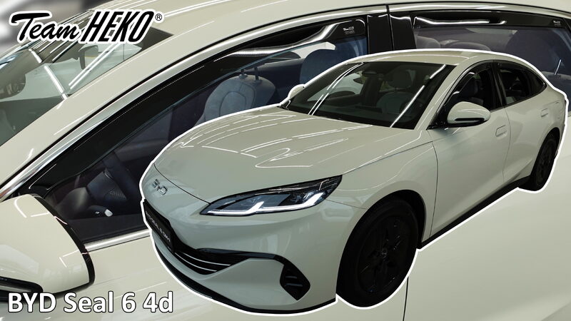 Ofuky oken - BYD Seal 6 Sedan 5D r.v. 2024-> (+zadní)
