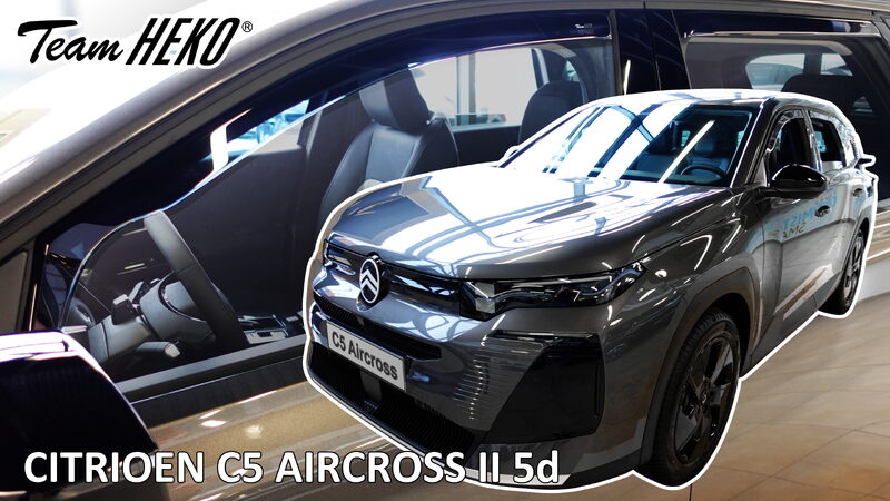 Ofuky oken - Citroen C5 Aircros 5D r.v. 2025-> (+zadní)