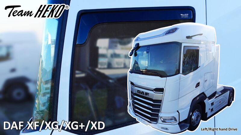 Ofuky oken - DAF XF/XG/XG+ r.v. 2021-> (kamera) OPK, přední