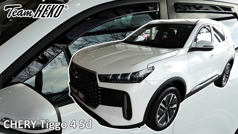 Ofuky oken - Chery Tiggo 4 5D r.v. 2024-> (+zadní)