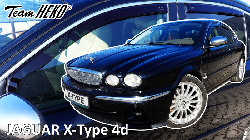 Ofuky oken - Jaguar X-Type Sedan 4D r.v. 2001-2009 (+zadní)