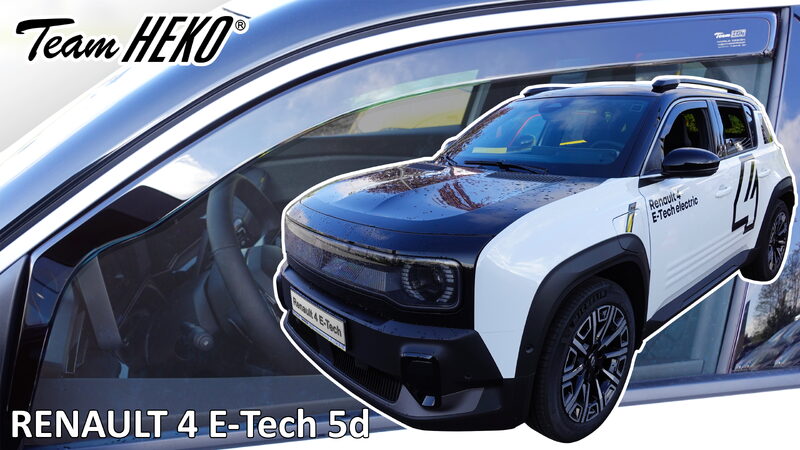 Ofuky oken - Renault 4 E-Tech 5D r.v. 2025->, přední