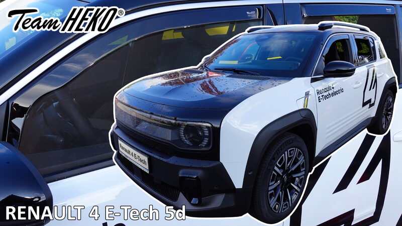 Ofuky oken - Renault 4 E-Tech 5D r.v. 2025-> (+zadní)