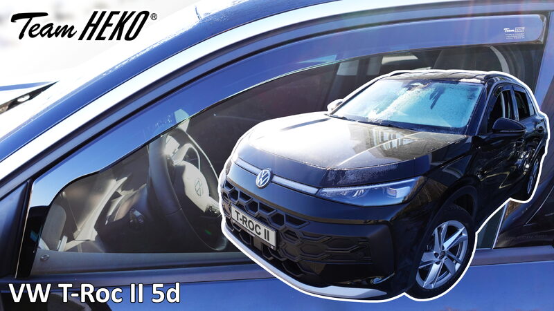 Ofuky oken - Volkswagen T-Roc 5D r.v. 2025-> přední