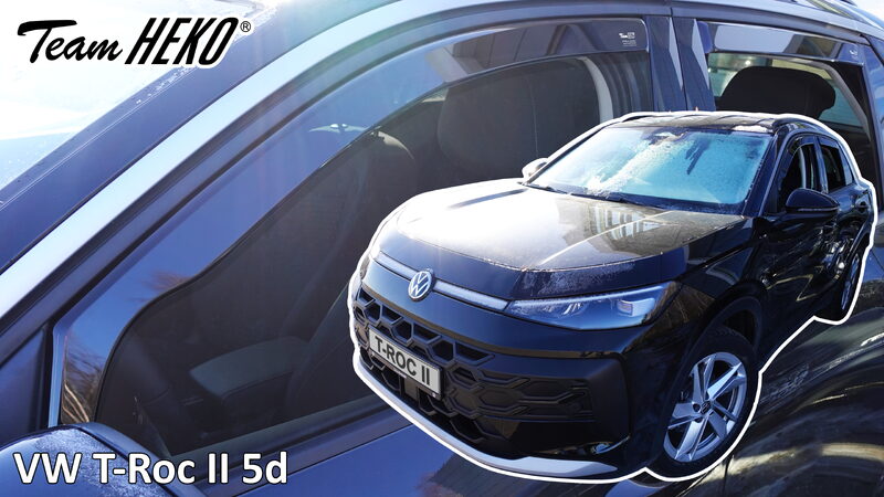 Ofuky oken - Volkswagen T-Roc 5D r.v. 2025-> (+zadní)